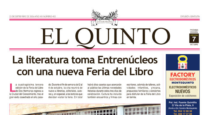 Periódico El Quinto nº 420 de 23 de septiembre de 2026 Periódico El Quinto